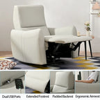 Fauteuil inclinable électrique avec port USB, fauteuil inclinable mural peu encombrant