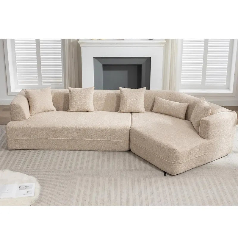Canapé sectionnel modulaire convertible