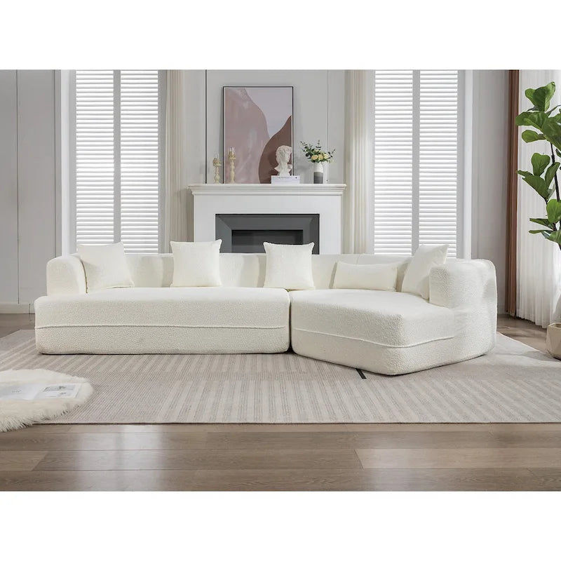 Canapé sectionnel modulaire convertible