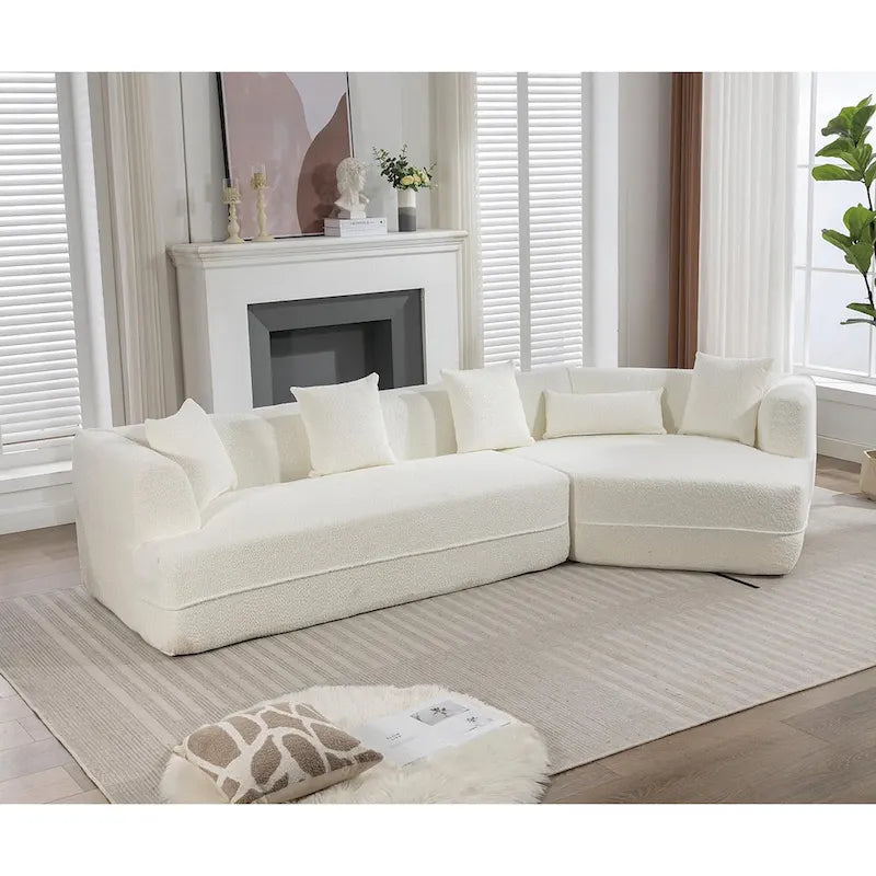 Canapé sectionnel modulaire convertible