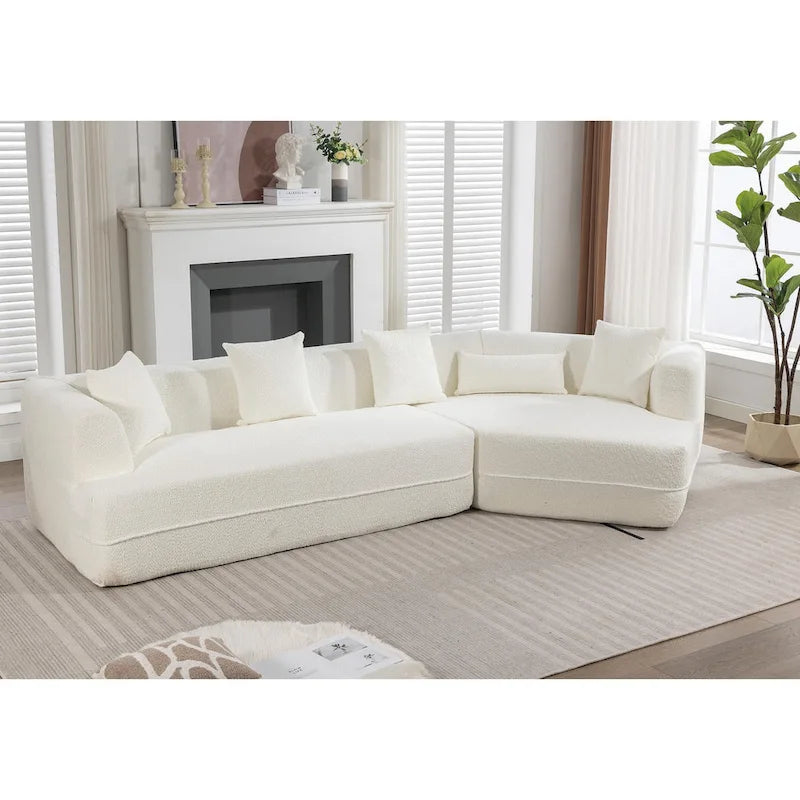 Canapé sectionnel modulaire convertible
