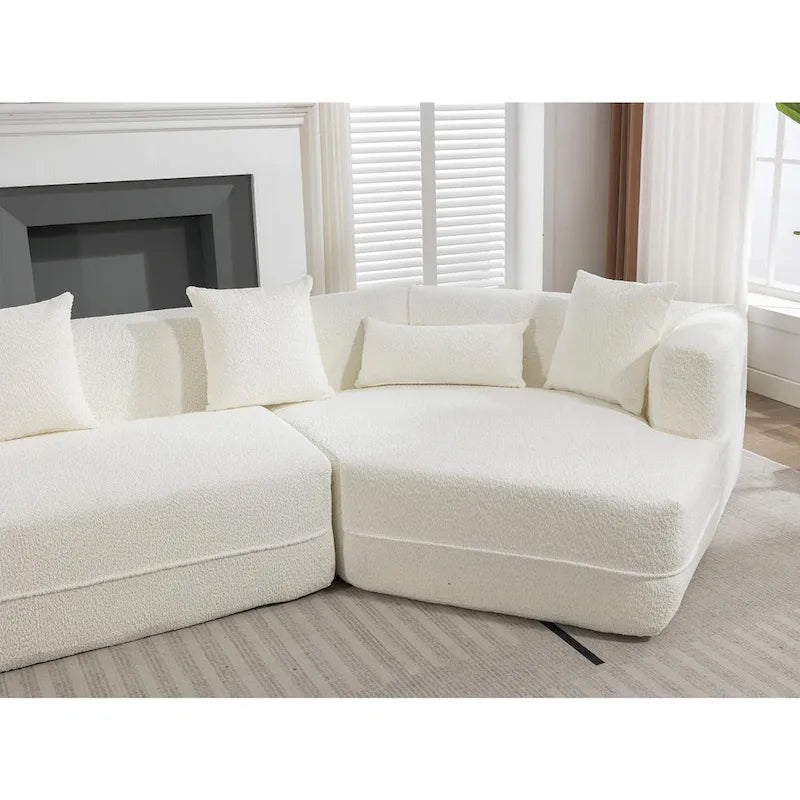 Canapé sectionnel modulaire convertible