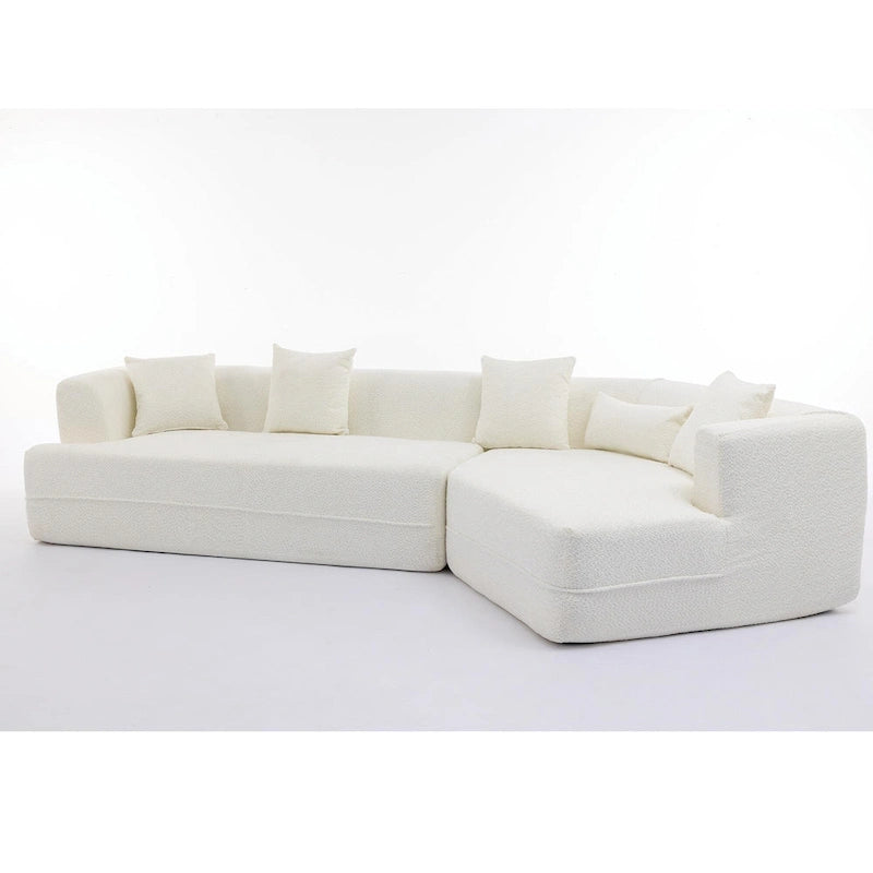 Canapé sectionnel modulaire convertible