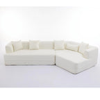 Canapé sectionnel modulaire convertible