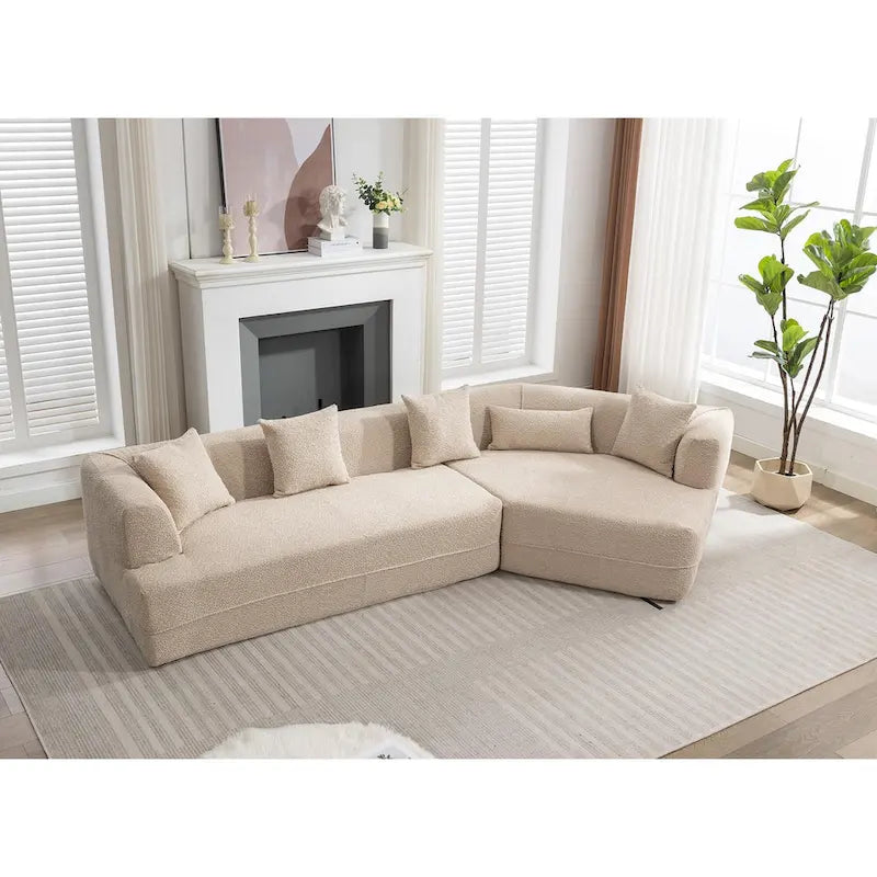 Canapé sectionnel modulaire convertible