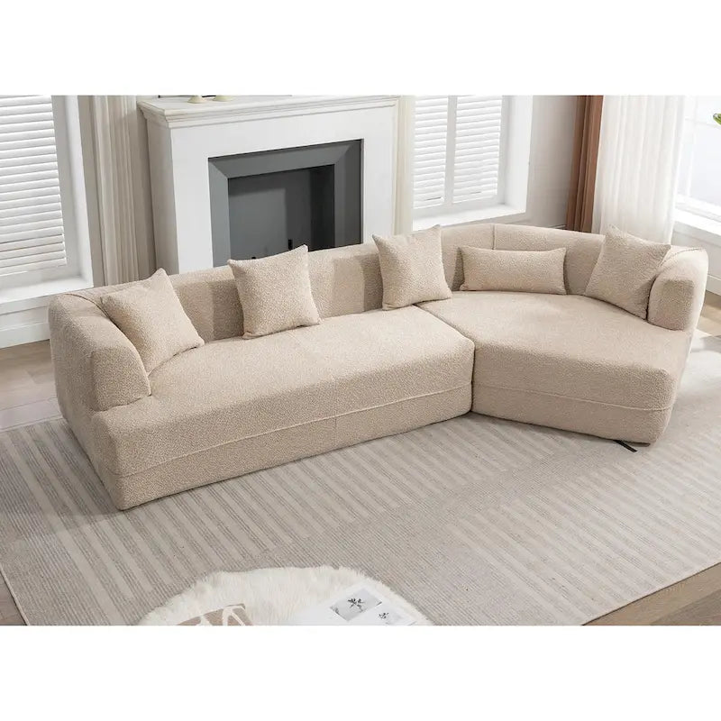 Canapé sectionnel modulaire convertible