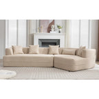 Canapé sectionnel modulaire convertible