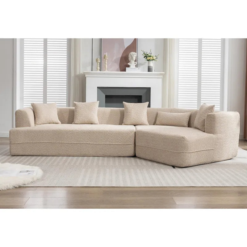 Canapé sectionnel modulaire convertible