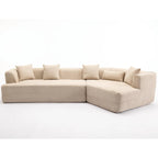 Canapé sectionnel modulaire convertible