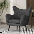 Fauteuil club à dossier haut