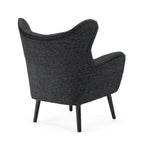 Fauteuil club à dossier haut