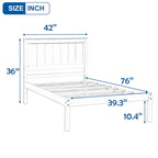 Lit plateforme en bois double avec tête de lit classique Rembourré Cadre de lit pour chambre à coucher, aucun sommier tapissier requis, assemblage facile
