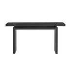 Console flottante de 59 pouces avec placage en frêne