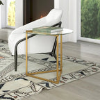 Table d'appoint ronde de 24 po de largeur