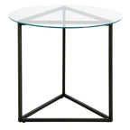 Table d'appoint ronde de 24 po de largeur