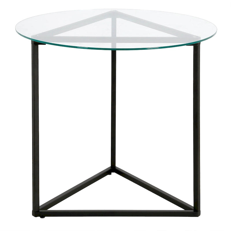 Table d'appoint ronde de 24 po de largeur