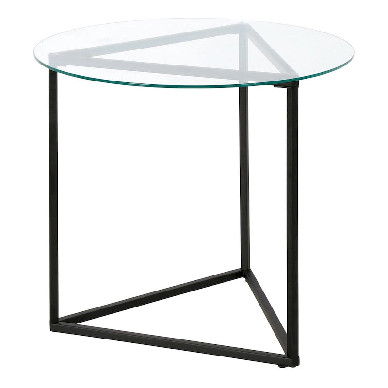 Table d'appoint ronde de 24 po de largeur