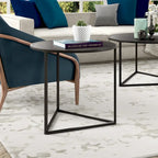 Table d'appoint ronde de 24 po de largeur