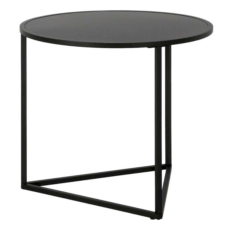 Table d'appoint ronde de 24 po de largeur