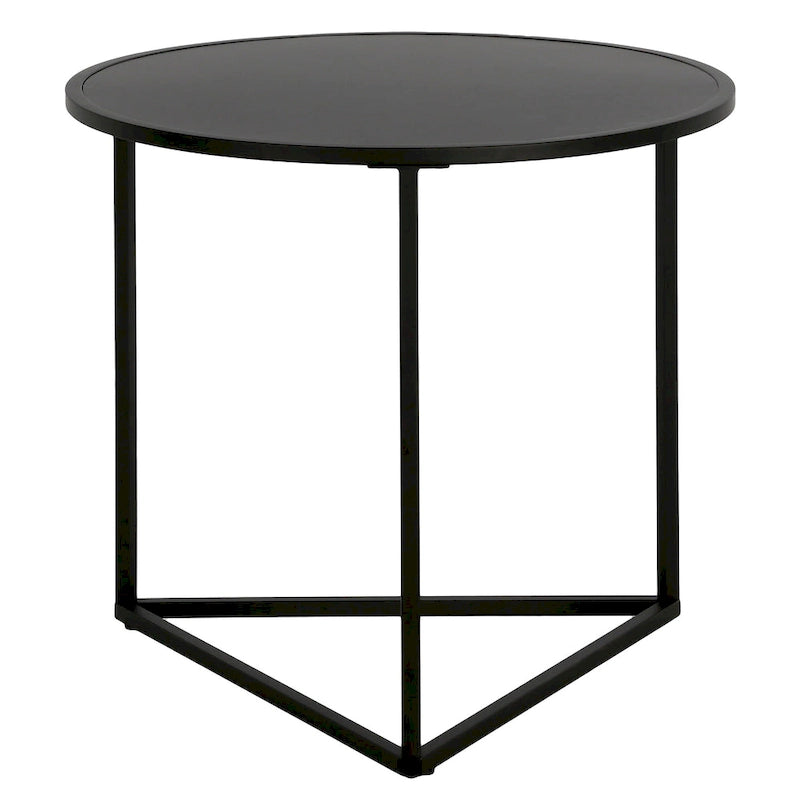 Table d'appoint ronde de 24 po de largeur