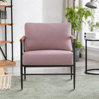 Fauteuil simple et confortable rembourré pour salon