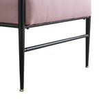 Fauteuil simple et confortable rembourré pour salon