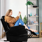 Fauteuil inclinable électrique avec fonction releveur, canapé, fauteuil releveur électrique télécommandé, fauteuils releveurs électriques confortables pour personnes âgées