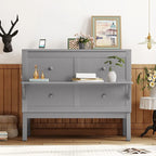 Lit escamotable format double avec bureau et port USB