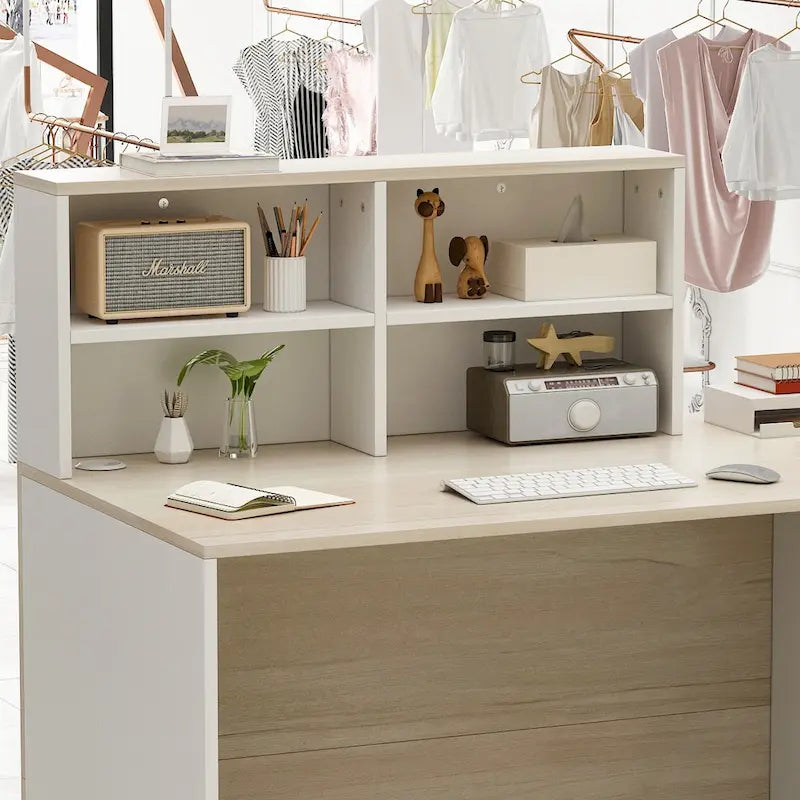 Bureau de réception en bois Bureau de travail Bureau de secrétaire