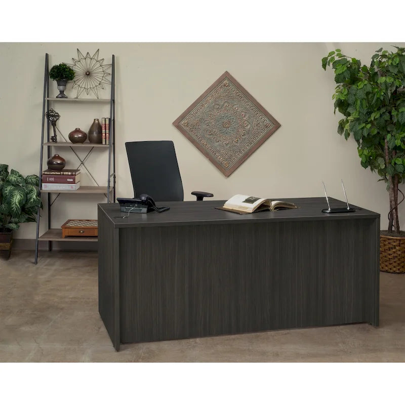 Bureau à un piédestal de 66 pouces