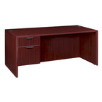 Bureau à un piédestal de 66 pouces
