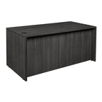 Bureau à un piédestal de 66 pouces