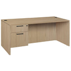 Bureau à un piédestal de 66 pouces