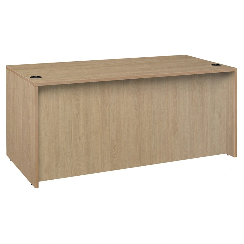 Bureau à un piédestal de 66 pouces