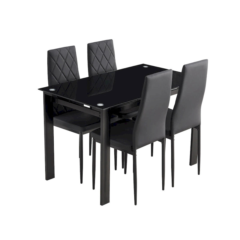 Ensemble table et 5 chaises de salle à manger