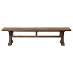 Banc en pierre grise