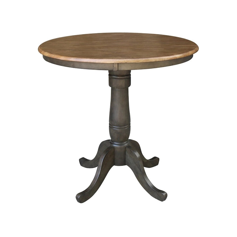 Table hauteur comptoir de 36 po avec 2 tabourets à dossier en X