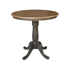 Table hauteur comptoir de 36 po avec 2 tabourets à dossier en X