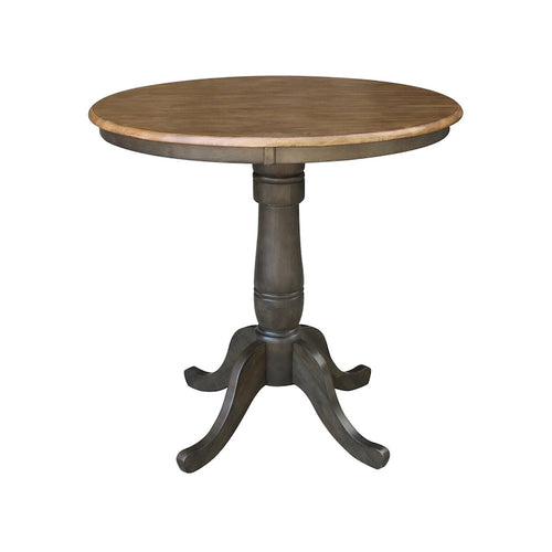 Table hauteur comptoir de 36 po avec 2 tabourets à dossier en X