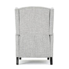 Fauteuils inclinables en tissu traditionnels avec bordure cloutée