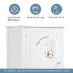 Meuble de rangement haut de salle de bain, Meuble de rangement sur pied